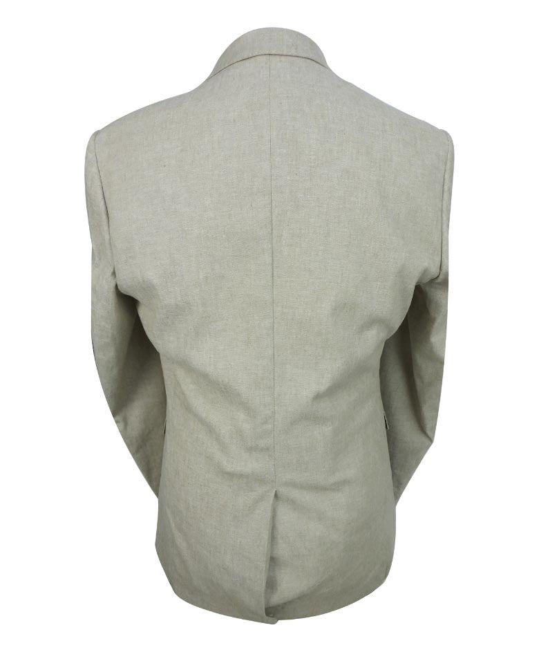 Men's Slim Fit Linen Suit - ETHAN Style - Beige