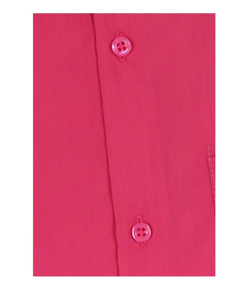 Boys Cotton Blend Formal Shirt - Fuchsia