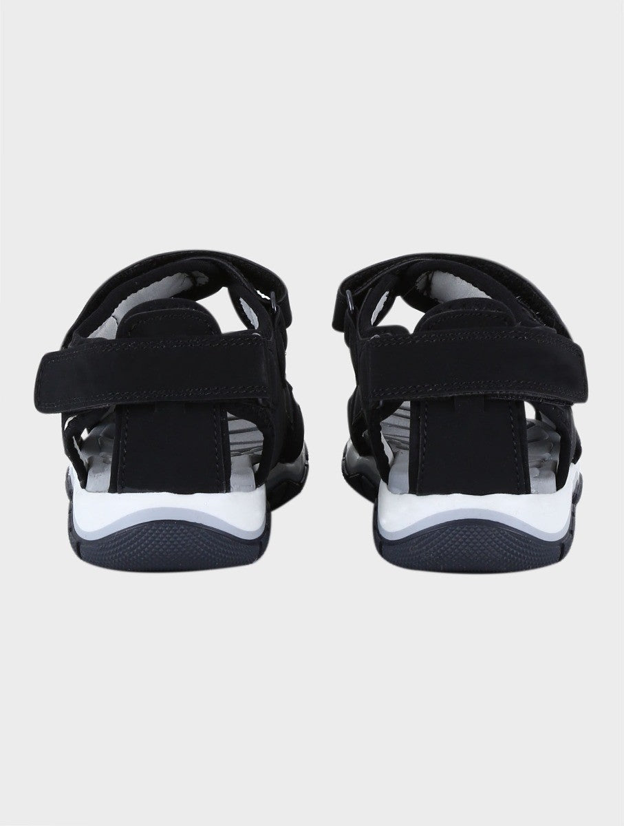 Boys Casual Sport Open Toe Sandals - Black