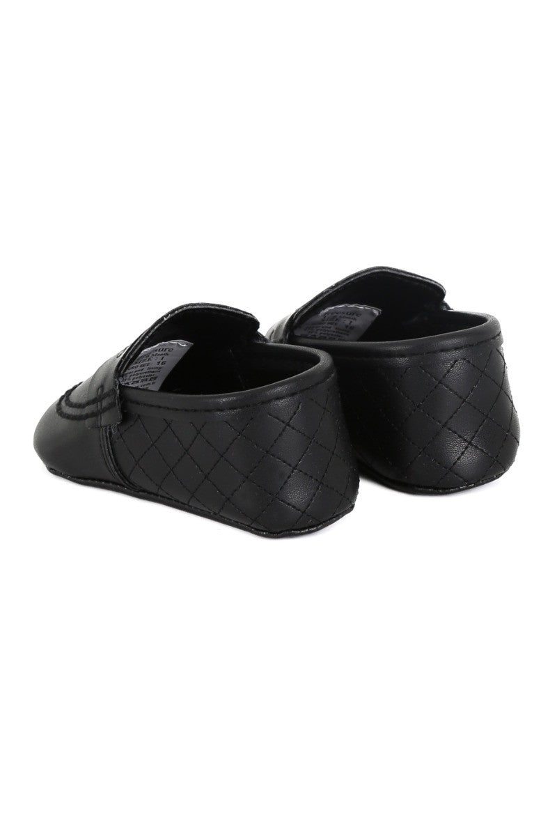 Baby Boys Slip on Pre-walker Moccasin - Black