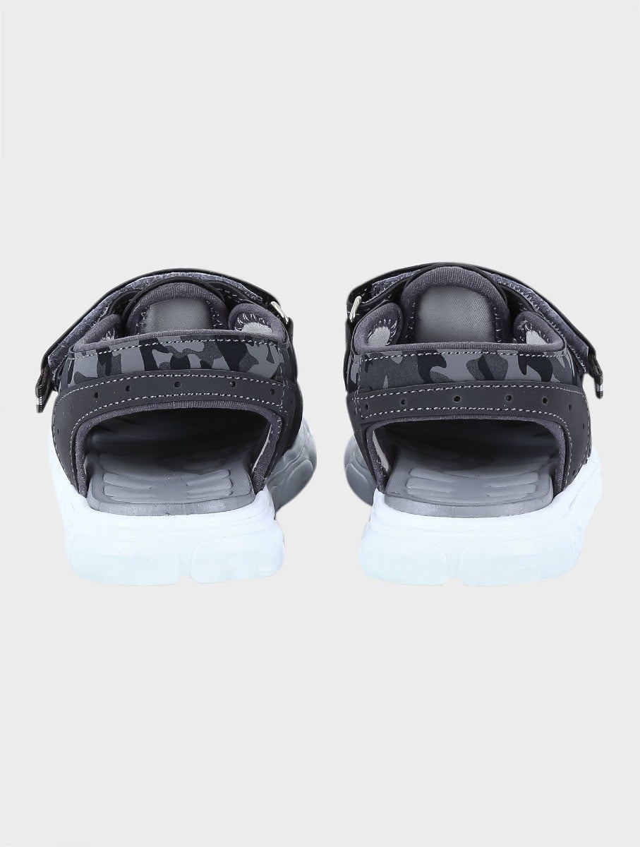 Boys Casual Trekking Summer Sandals - Grey