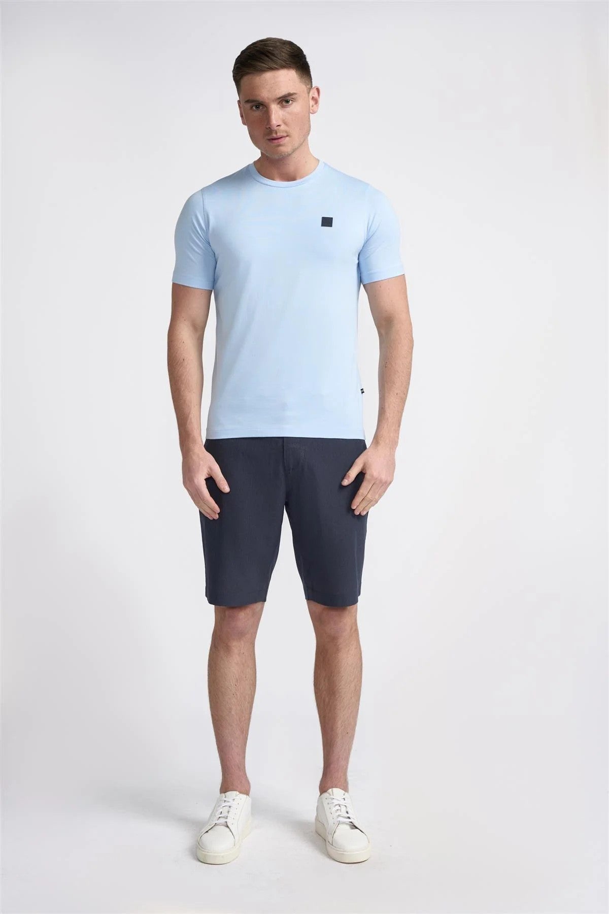 Men's Summer Essential Textured Short – DENVER - Navy