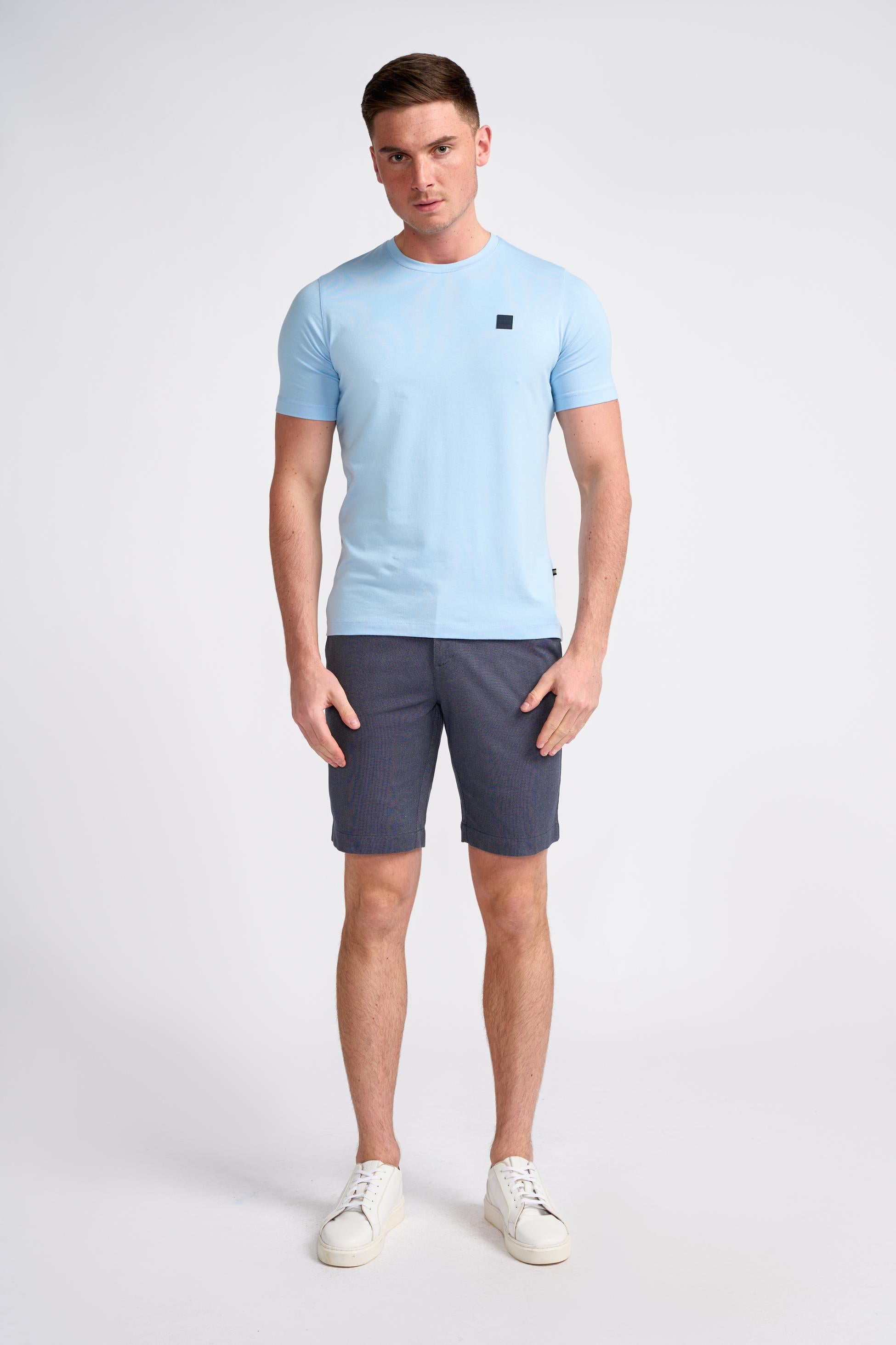 Men’s Navy Twill Dakota Chino Short - STORM - Navy Blue