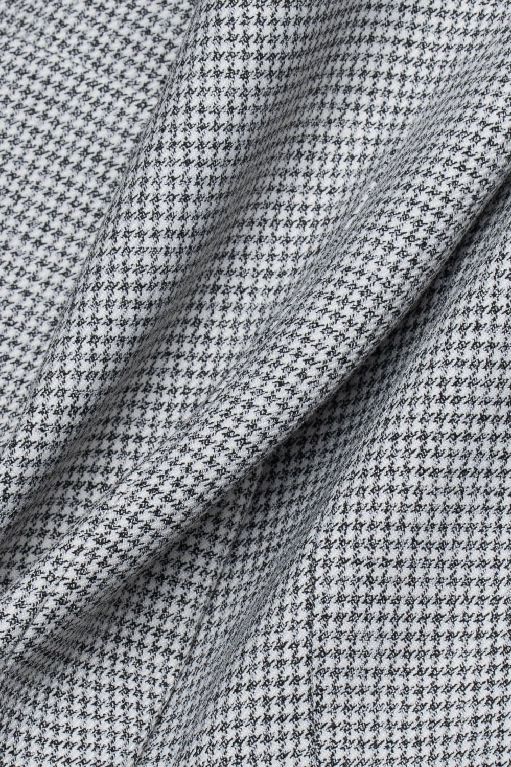 Women's Houndstooth Check Slim Fit Blazer - KYOTO Grey - Grey