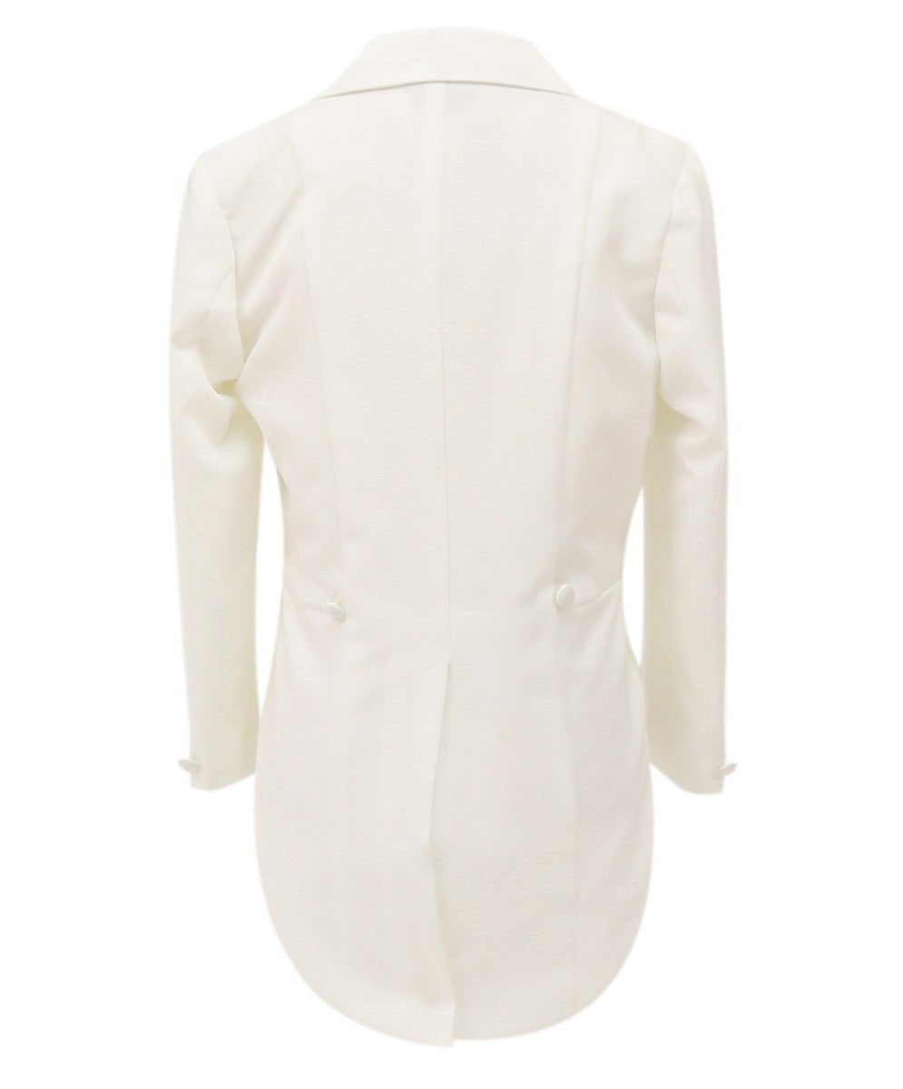 Boys Tuxedo Tail Suit - Ivory