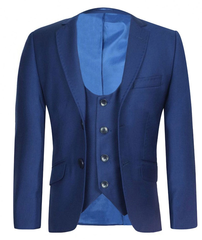 Boys Formal Suit Set - Midnight Blue