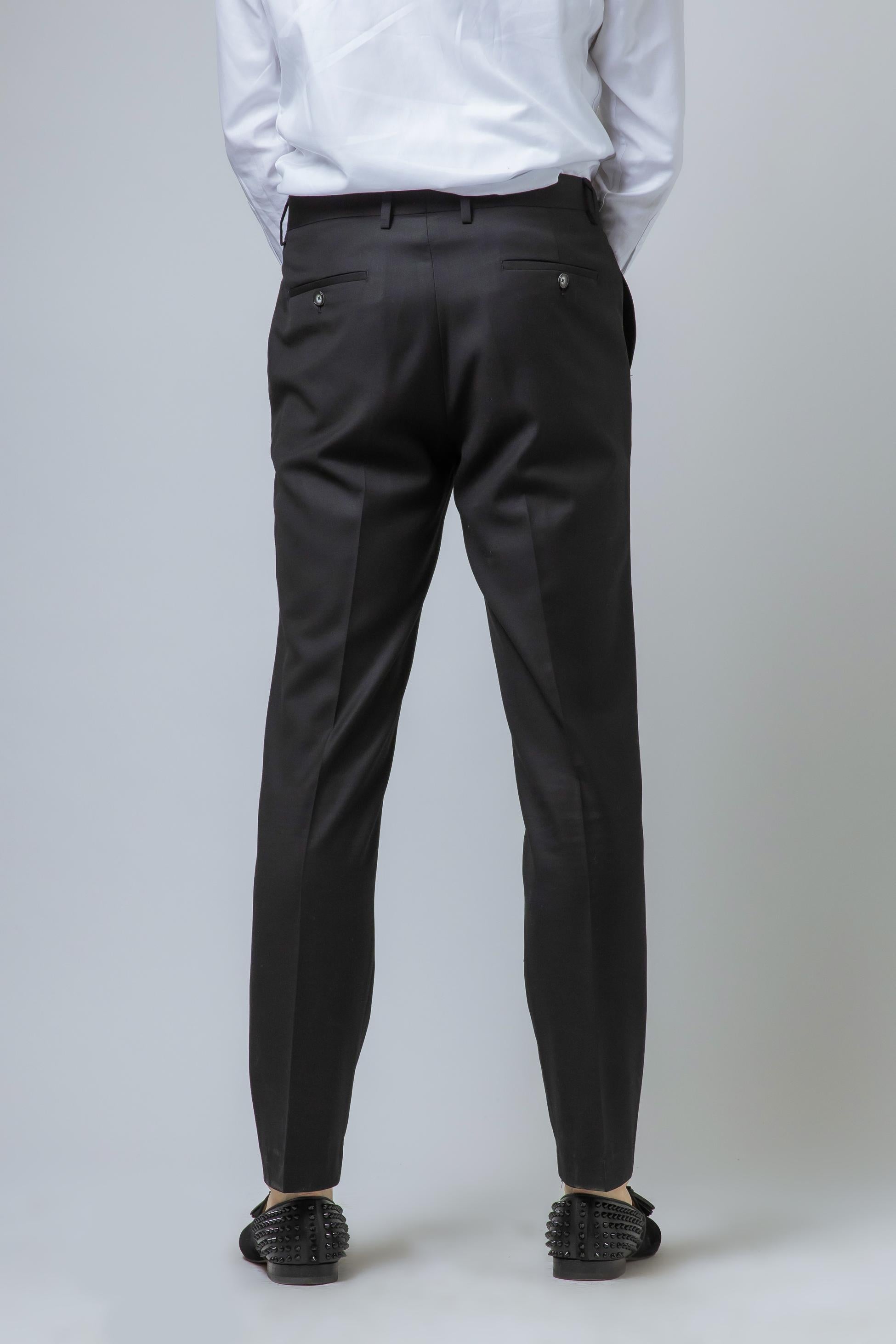 Men's Slim Fit Trousers - JACK Black - Black