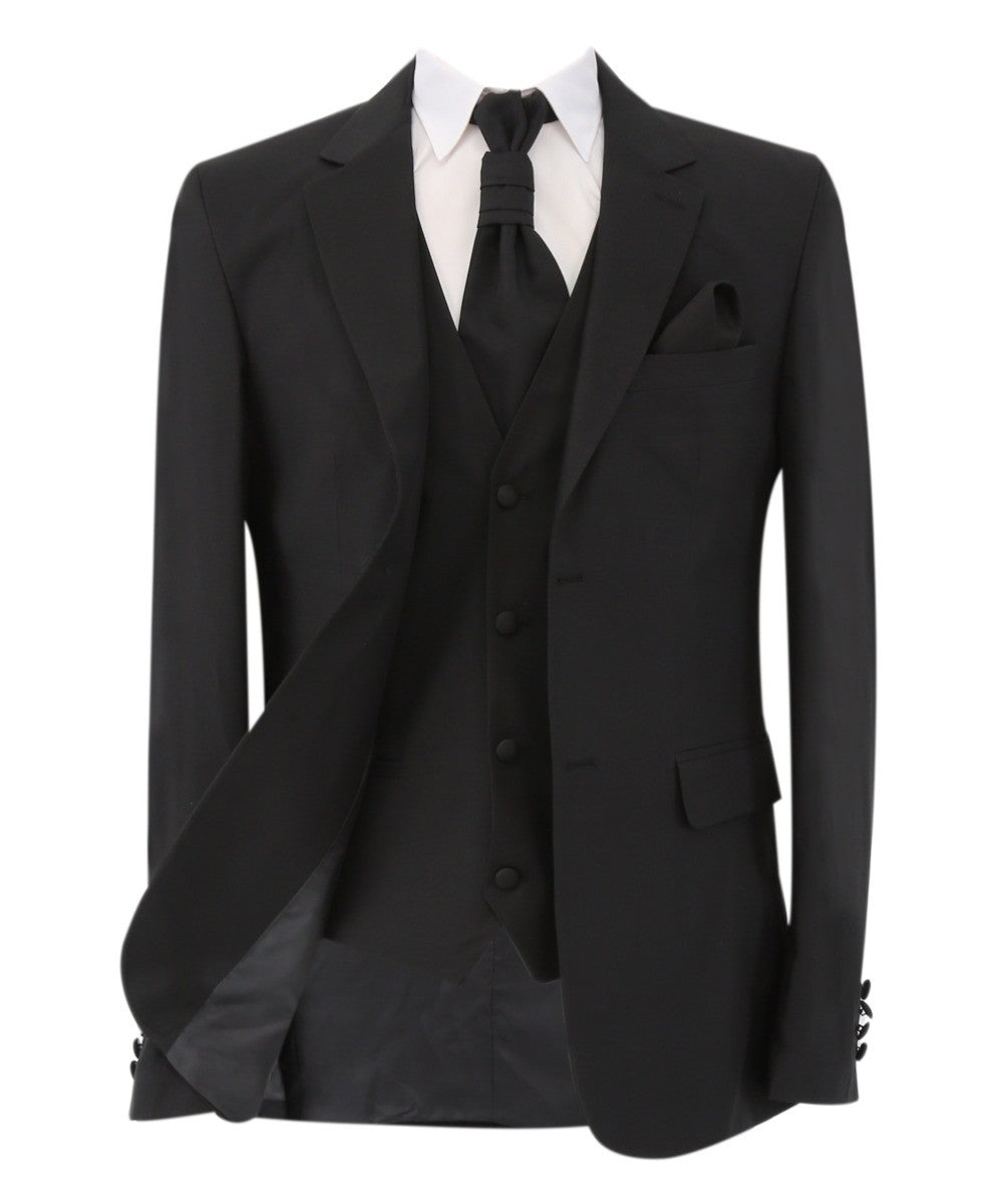 Men's Slim Fit Formal Suit Set - Gorgeous - Black