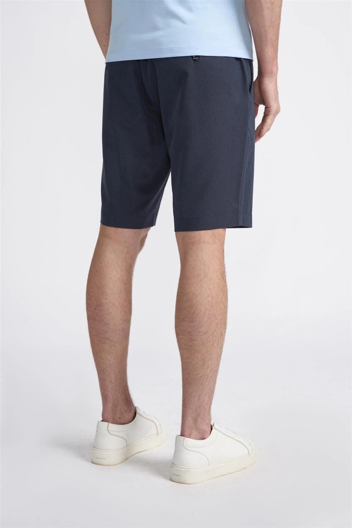 Men's Summer Essential Textured Short – DENVER - Navy