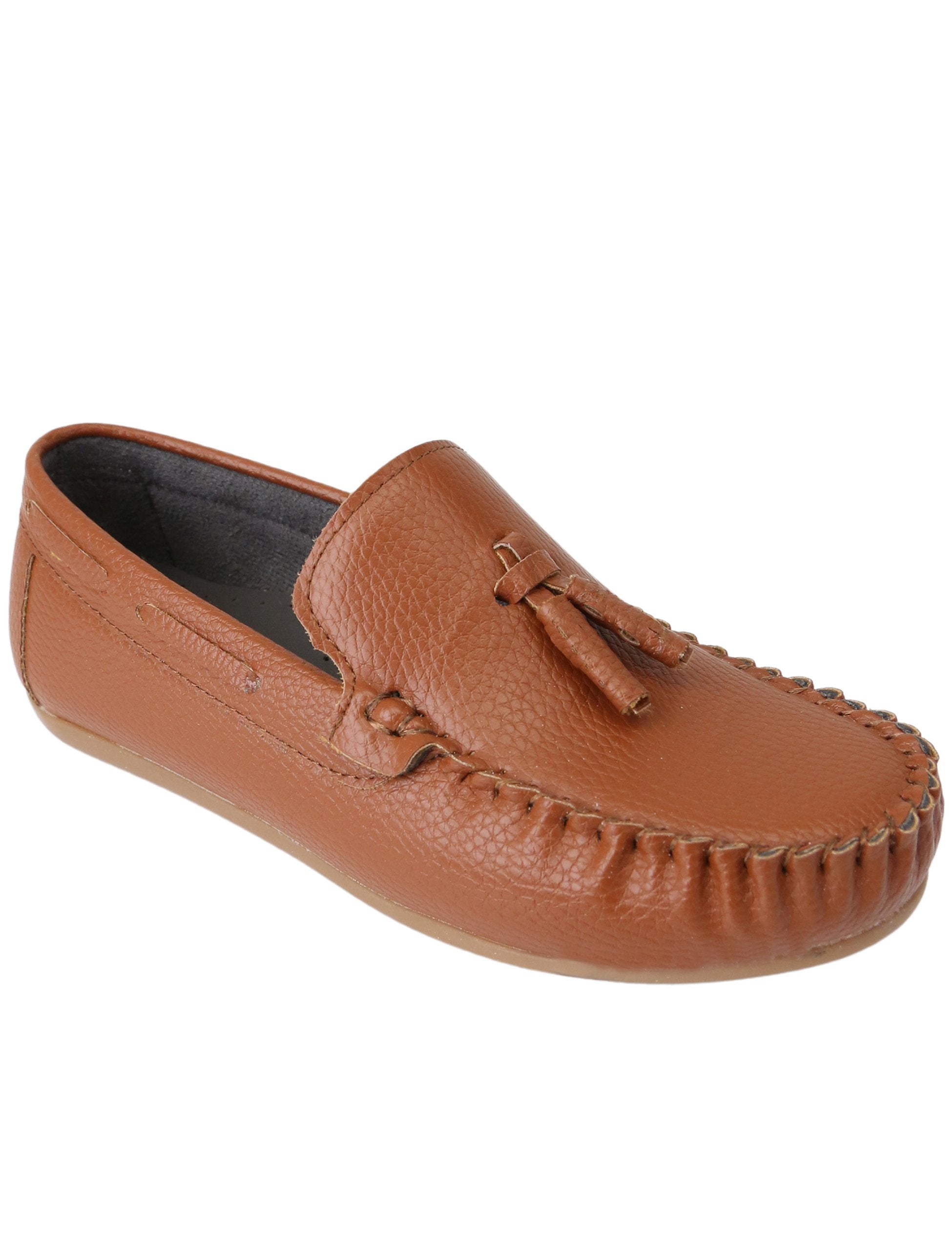 Boys Slip on Tassel Penny Loafer - ATHENS - Black