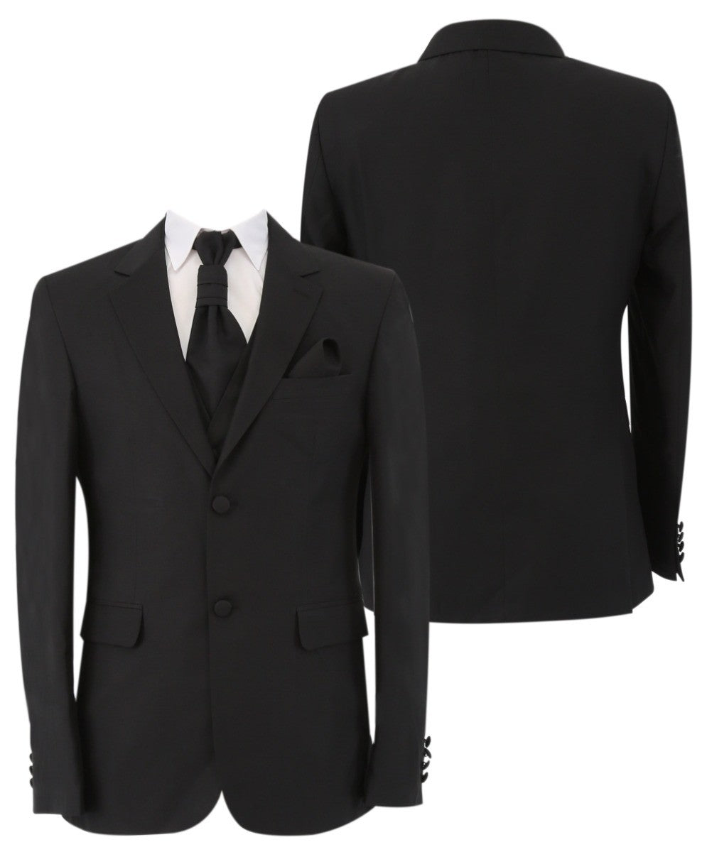 Men's Slim Fit Formal Suit Set - Gorgeous - Black