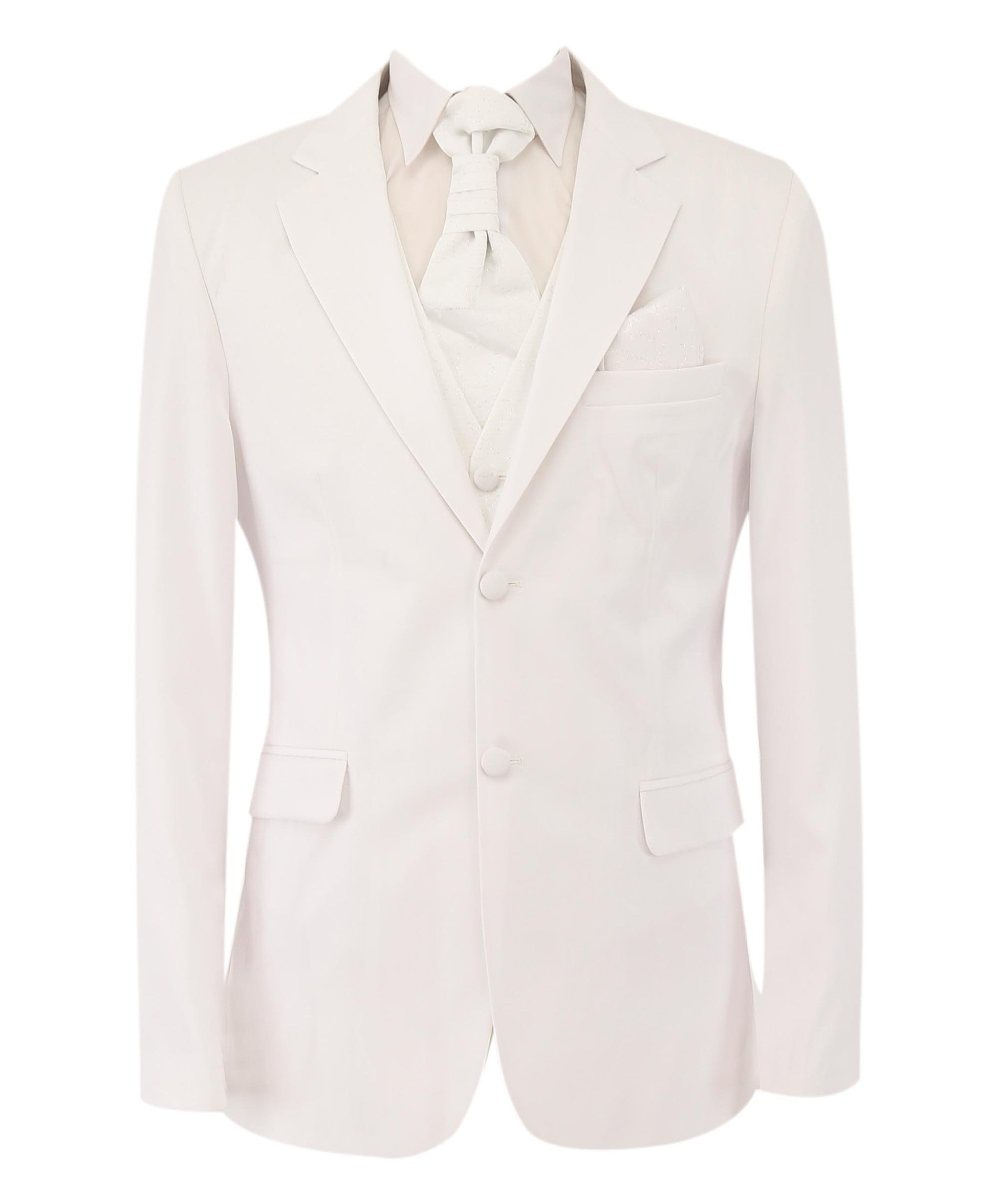 Men's Slim Fit Formal Suit Set - Gorgeous - Cream