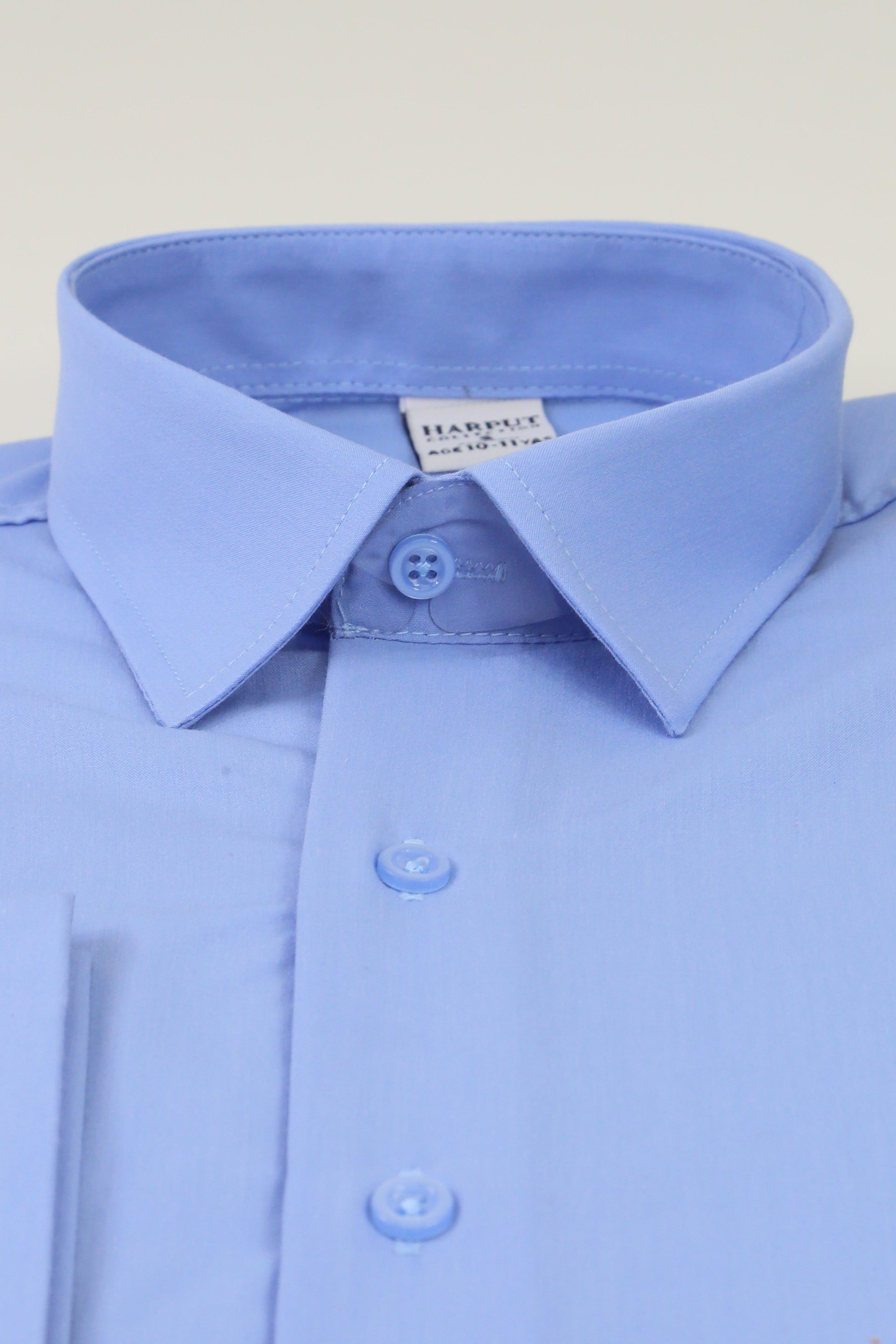 Boys Classic Collar Dress Shirt - Harput - Blue