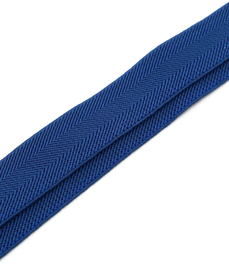 Boys Adjustable Y-Shape Suspenders - Parlement Blue