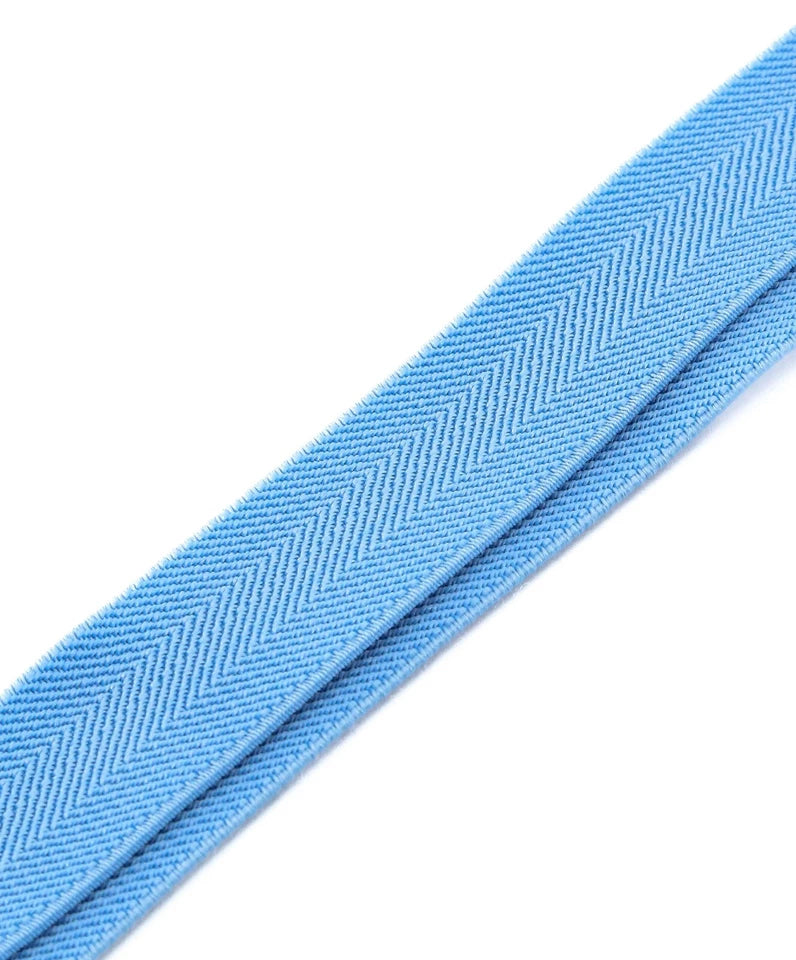 Boys Adjustable Y-Shape Suspenders - Sky Blue